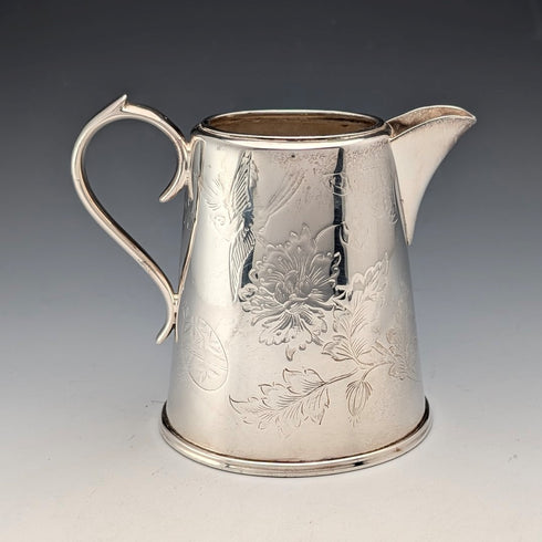 古董英國銀盤茶具,3 件套,GRAINGER & CAMPBELL